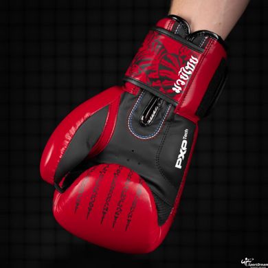 Боксерські рукавиці Phantom Muay Thai Red 10 унцій (бинти в подарунок)