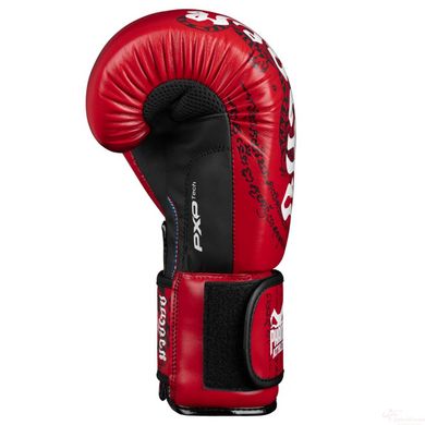 Боксерские перчатки Phantom Muay Thai Red 10 унций (бинты в подарок)