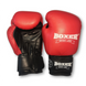 Боксерські рукавички BOXER 6 oz шкіра червоні (2023-04К)