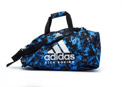 Сумка-рюкзак (2 в 1) с серебряным логотипом Kick Boxing ADIDAS ADIACC058KB камуфляж синий M-62*31*31