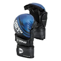 Перчатки MMA GREEN HILL IMMAF MMi-602 синие S