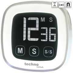 Таймер кухонный Technoline KT400 Magnetic Touchscreen White (KT400)