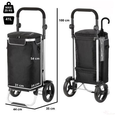 Сумка-візок ShoppingCruiser Allround 41 Black (650064)