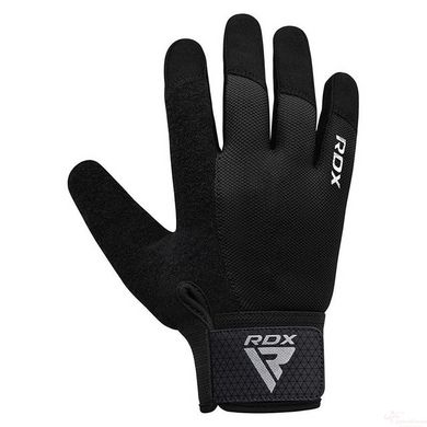 Рукавички для фітнесу RDX W1 Full Finger Plus Black M, M