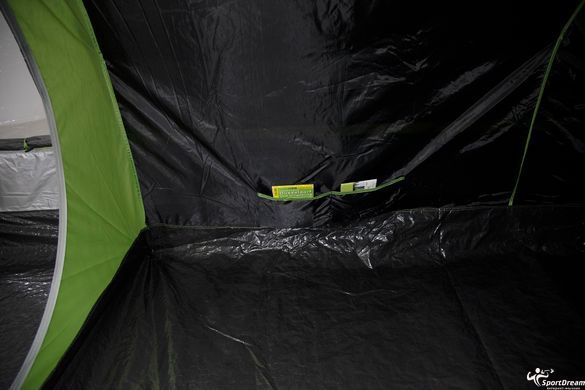 Палатка High Peak Meran 4.0 Light Grey/Dark Grey/Green (11806) + БЕСПЛАТНАЯ ДОСТАВКА
