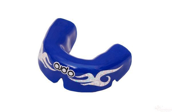 Капа OPRO Power - Fit Bling-Urban Series Dark Blue/White (art.002269006), Синій/білий