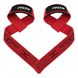 Лямки для тяги RDX S4 Gym Cotton Gel Straps Red Plus