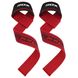 Лямки для тяги RDX S4 Gym Cotton Gel Straps Red Plus