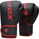 Боксерские перчатки RDX F6 Kara Matte Red 10 унций