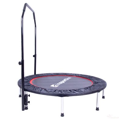 Trampoline for fitness with a handle inSPORTline PROFI 122 cm