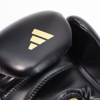 Боксерські рукавички Adidas Power 100 чорний/золотий PWR100TG 10 унцій