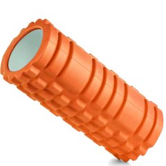 Массажный ролик (роллер) U-POWEX UP_1020 EVA foam roller (33x14см.) Orange