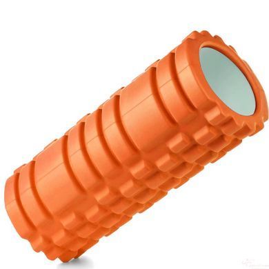 Массажный ролик (роллер) U-POWEX UP_1020 EVA foam roller (33x14см.) Orange