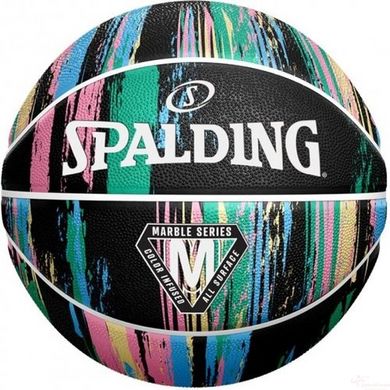 М'яч баскетбольний 7 Spalding Marble Ball 84405Z для вулиці