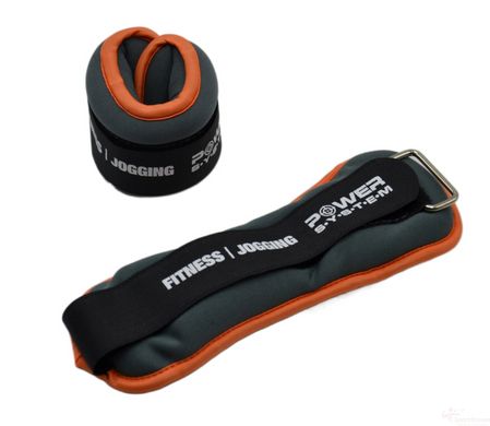 Утяжелители-манжеты для ног и рук Power System PS-4072 Ankle Weights (2шт.*1.5 kg) (пара)