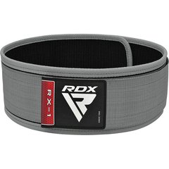 Пояс для важкої атлетики RDX RX1 Weight Lifting Belt Grey S