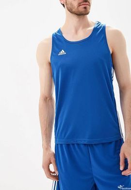 Форма для занятий боксом Base Punch New шорты + майка ADIDAS ADIBTT02/ADIBTS02 (синяя) - L