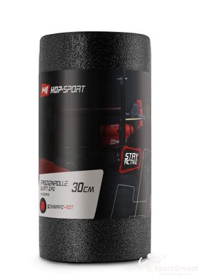 Масажний ролик (валик, роллер) EPE 30см Hop-Sport HS-E030YG чорний