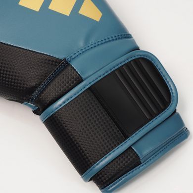 Боксерські рукавички Adidas Power 50 синій\золотий PWR50TG 10 унцій