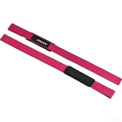 Лямки для тяги RDX W1 Gym Single Strap Pink Plus