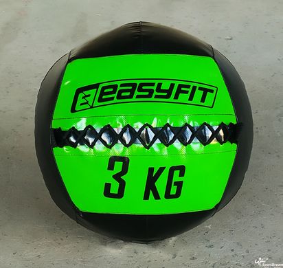 Медицинский мяч EasyFit Wall Ball (медбол, волбол) 3 кг