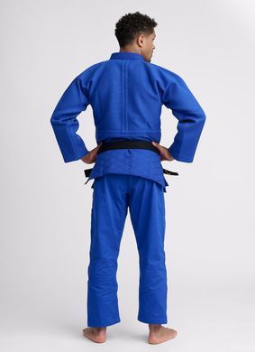 Профессиональное синее кимоно для дзюдо Ippon Gear Legend 2 Slimfit (с лицензией IJF) &ndash; рост 155 см