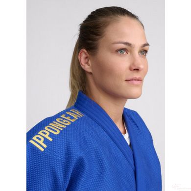 Кимоно для дзюдо синее IPPON GEAR Legend 2 SlimFit с лицензией IJF - 155