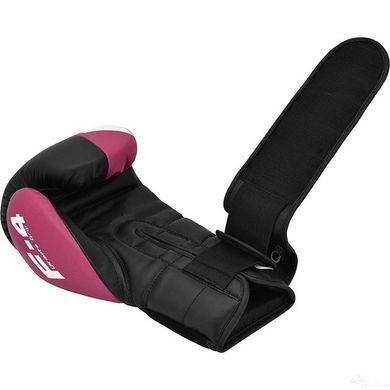 Боксерские перчатки женские RDX REX F4 PINK/BLACK-10 унций