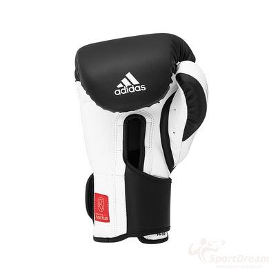 Рукавички боксерські Adidas Speed Tilt 350 чорно-білі Adidas SPD350VTG - 10 унцій