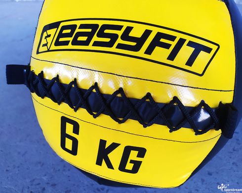 Медицинский мяч EasyFit Wall Ball (медбол, волбол) 6 кг