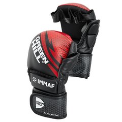 Перчатки MMA GREEN HILL IMMAF MMi-602 красные S