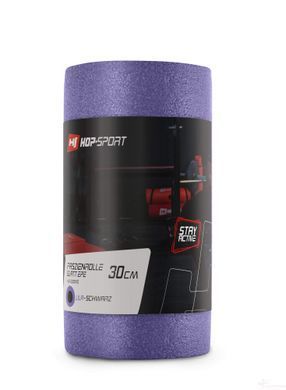 Масажний ролик (валик, роллер) EPE 30см Hop-Sport HS-E030YG фіолетовий