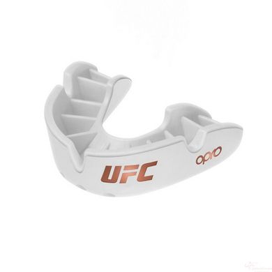 Капа OPRO Bronze UFC взрослая (возраст 11+) White (ufc.102512003)