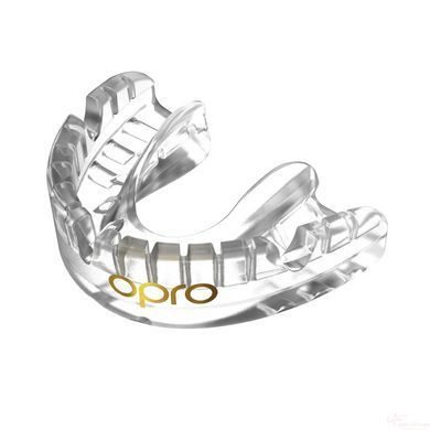 Капа OPRO Gold Braces під брекети доросла (вік 11+) Clearl (art.102506006)