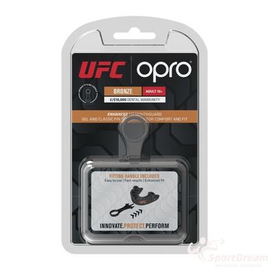 Капа OPRO Bronze UFC детская (возраст до 11) White (ufc.102513003)