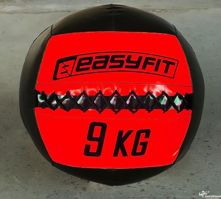 Медицинский мяч EasyFit Wall Ball (медбол, волбол) 9 кг