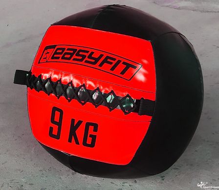 Медицинский мяч EasyFit Wall Ball (медбол, волбол) 9 кг