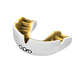 Капа OPRO Power-Fit Single Series White/Gold (art.002268004), Білий