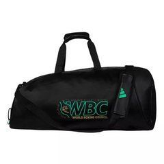 Сумка-рюкзак Adidas з логотипом WBC чорно/зелена ADIACC051WBC L