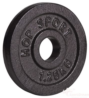 Диск металевий Hop-Sport 1,25 кг (5906190239174)