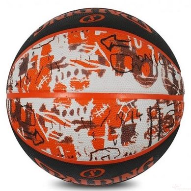 М'яч баскетбольний 7 Spalding Graffitti Ball 84376Z для вулиці