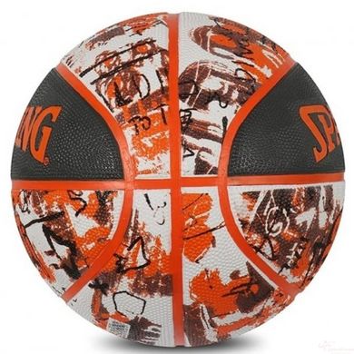 М'яч баскетбольний 7 Spalding Graffitti Ball 84376Z для вулиці