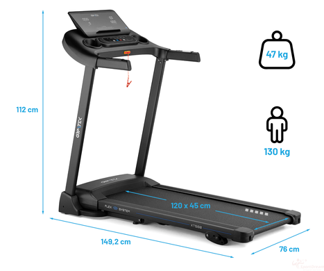Бігова доріжка Gymtek XT580 (HD-5905884423950) + БЕЗКОШТОВНА ДОСТАВКА