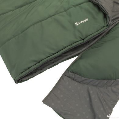 Спальный мешок Outwell Contour Lux XL Дождь/-1&deg;C Green (Left)