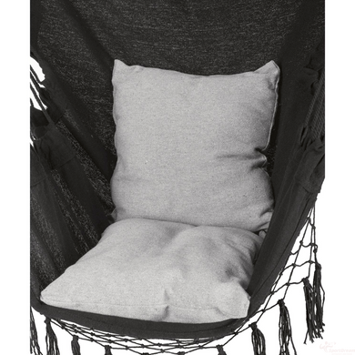 Бразильське крісло - гамак Outtec Boho XXL чорний (5907766662426)