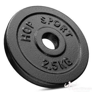 Диск металевий Hop-Sport 2,5 кг