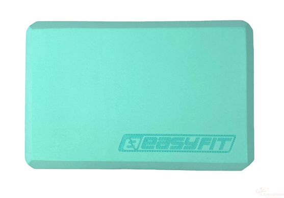 Блок для йоги EasyFit EVA Мятный (EFIT-1054)