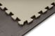 Mat-puzzle Hop-Sport EVA 1cm HS-A010PM - 4 parts beige-brown