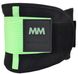 Пояс компресійний MadMax MFA-277 Slimming belt Black/neon green S