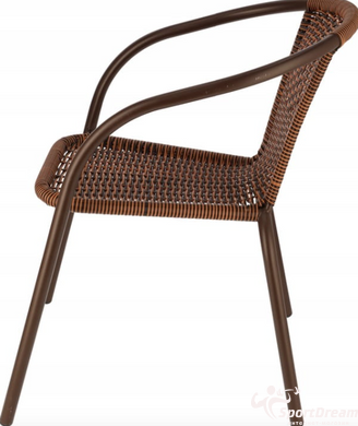 Garden chair Jumi Bistro New brown